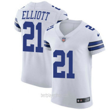 Ezekiel Elliott Dallas Cowboys Mens Elite Vapor White Jersey Bestplayer